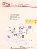 Kent-Kent KGC 3050 KGC 3065, Grinder Manual 1991-KGC-KGC 3050-KGC 3065-01